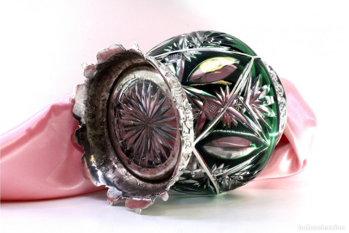 Antig&uuml;edades: plato de dulces de plata - Foto 8