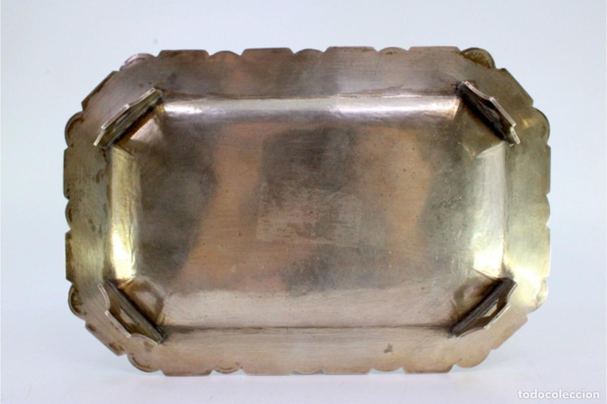 Antig&uuml;edades: Bandeja de plata - Foto 2