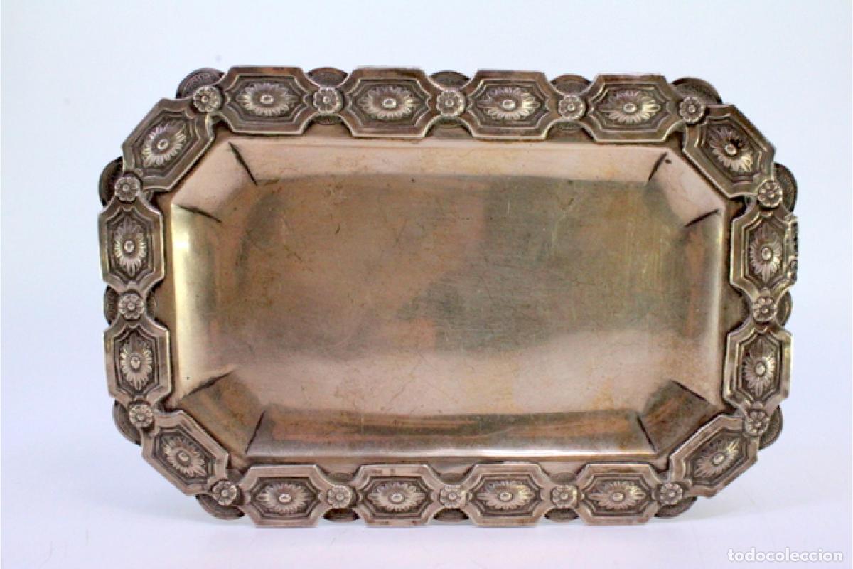 Antig&uuml;edades: Bandeja de plata - Foto 4