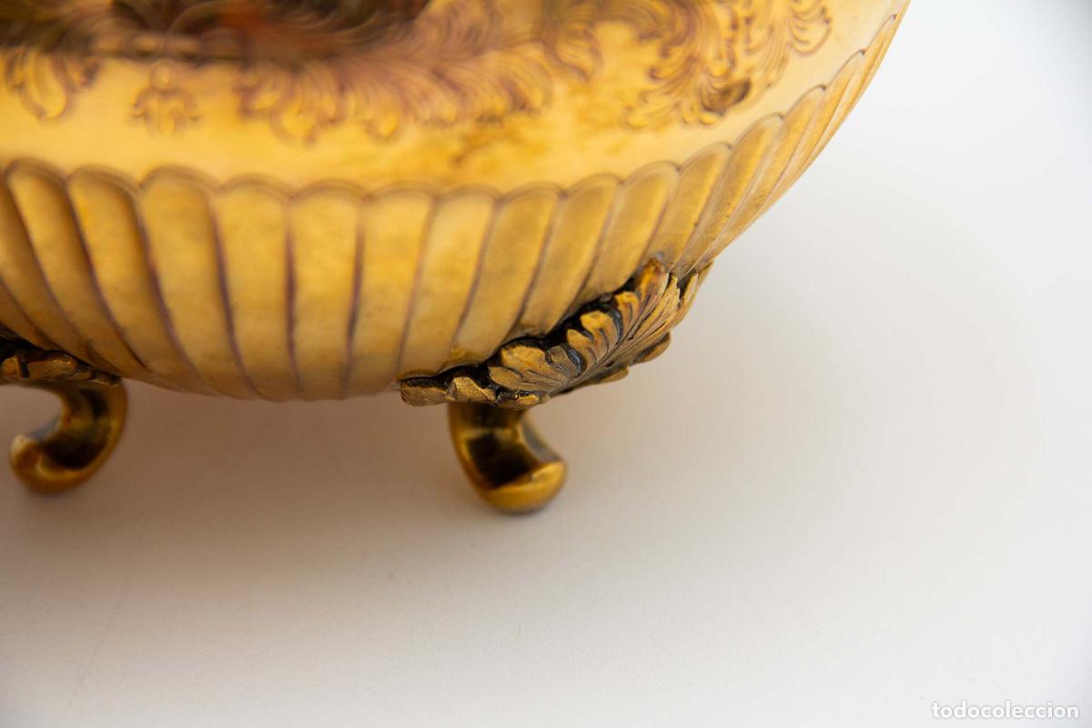 Antig&uuml;edades: plato de dulces de plata - Foto 4