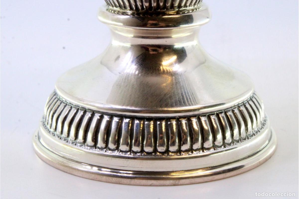 Antig&uuml;edades: plato de dulces de plata - Foto 4