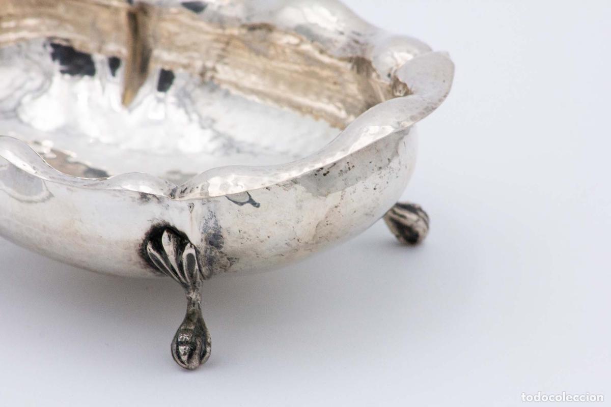 Antig&uuml;edades: plato de dulces de plata - Foto 4