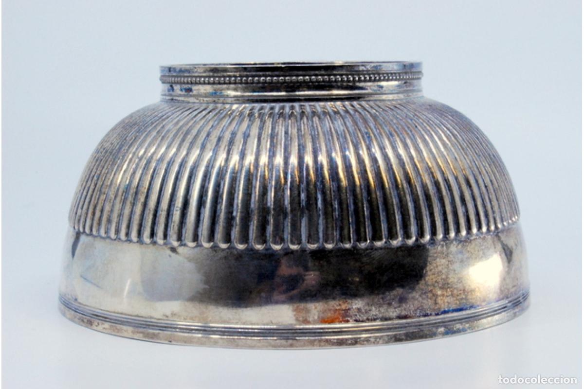 Antig&uuml;edades: plato de dulces de plata - Foto 5