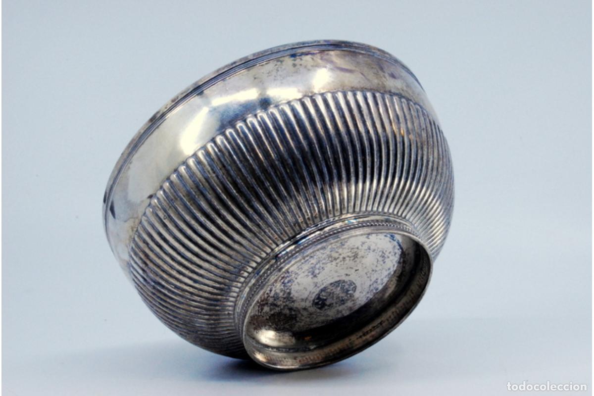 Antig&uuml;edades: plato de dulces de plata - Foto 6