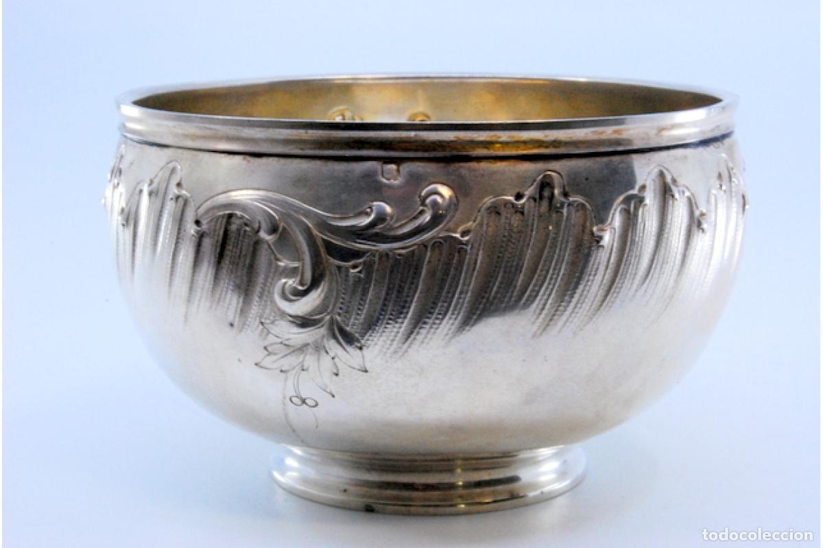 Antig&uuml;edades: plato de dulces de plata - Foto 7