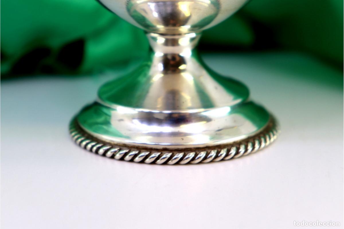 Antig&uuml;edades: plato de dulces de plata - Foto 4