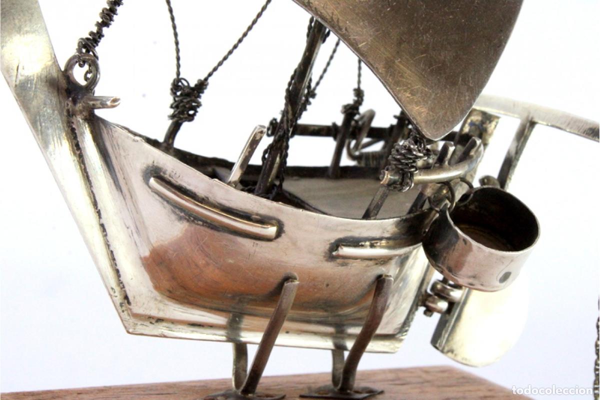 Antig&uuml;edades: Barco de plata - Foto 2