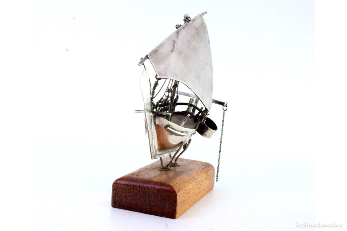 Antig&uuml;edades: Barco de plata - Foto 3