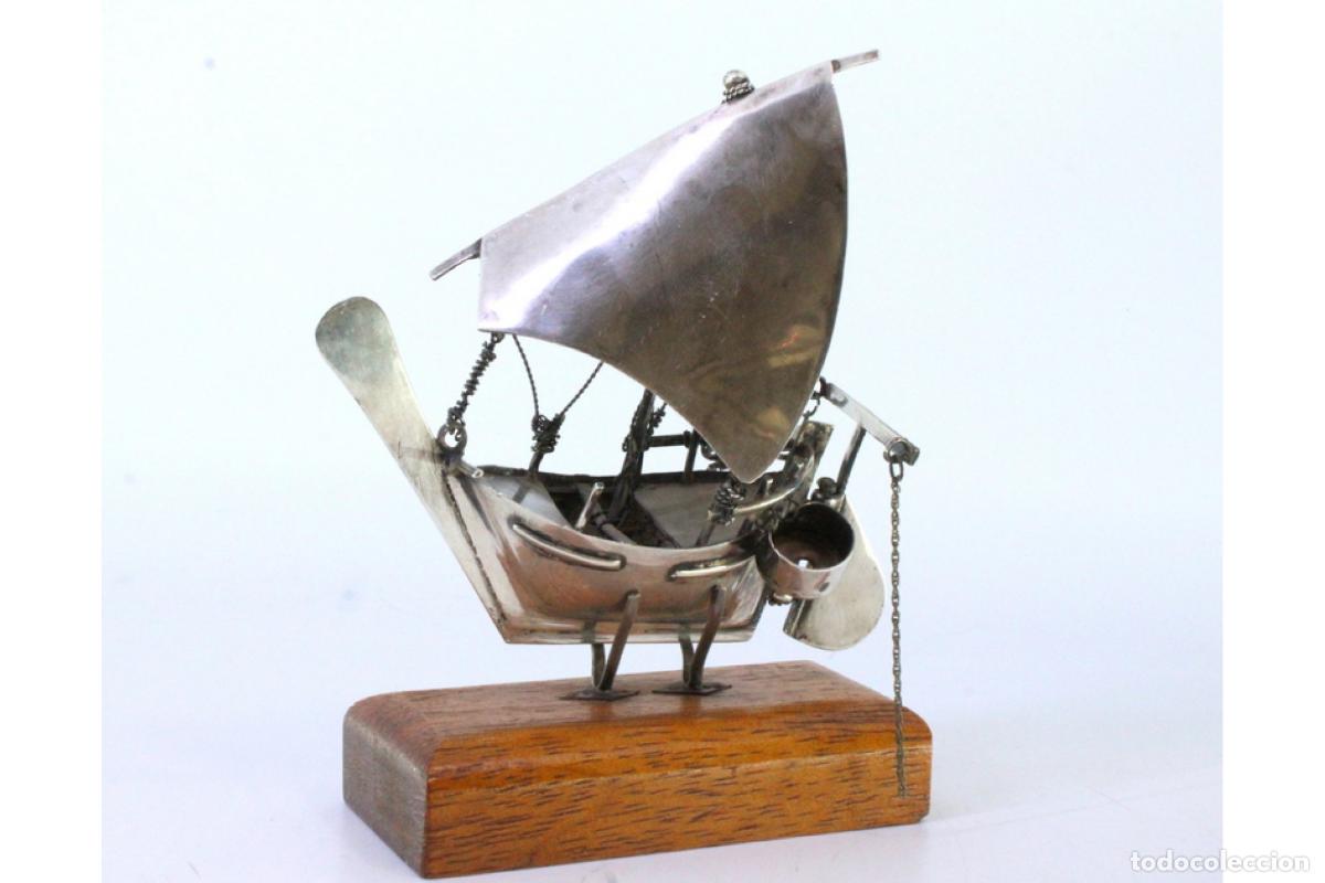 Antig&uuml;edades: Barco de plata - Foto 6
