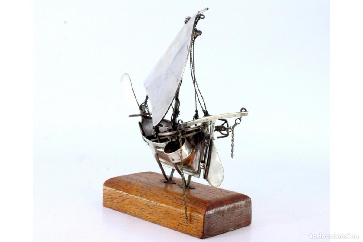 Antig&uuml;edades: Barco de plata - Foto 7