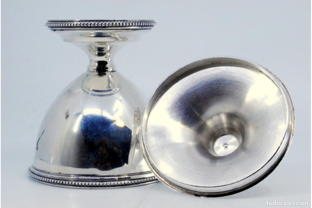 Antig&uuml;edades: plato de dulces de plata - Foto 4