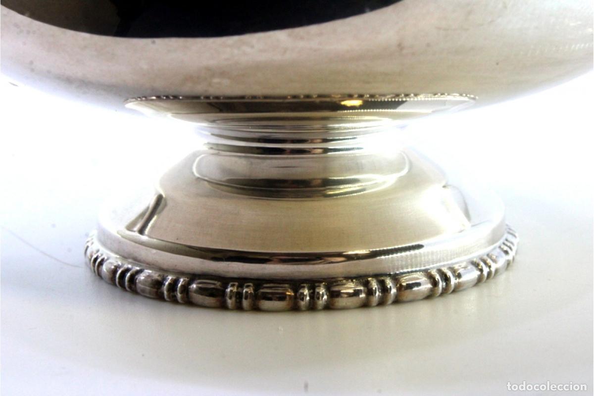 Antig&uuml;edades: plato de dulces de plata - Foto 4