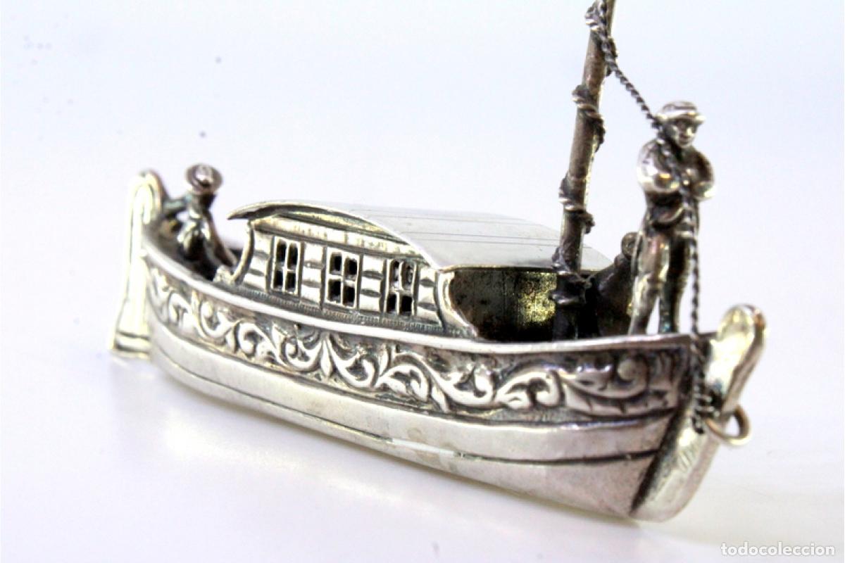 Antig&uuml;edades: Barco de plata - Foto 3