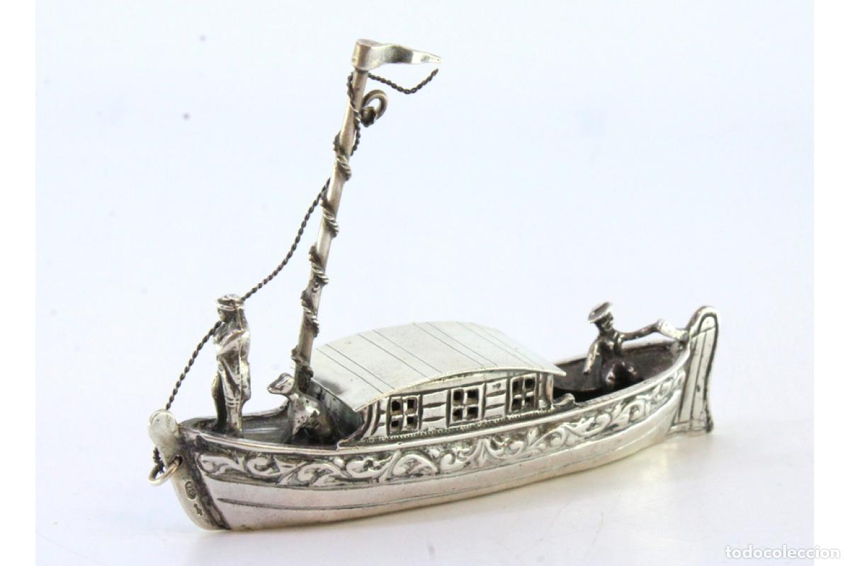 Antig&uuml;edades: Barco de plata - Foto 6
