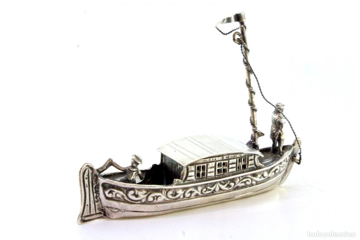 Antig&uuml;edades: Barco de plata - Foto 7