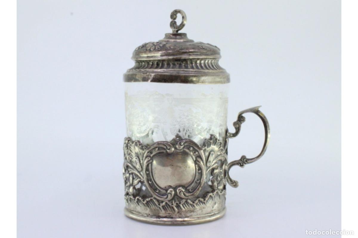 Antig&uuml;edades: Posavasos plateado - Foto 3