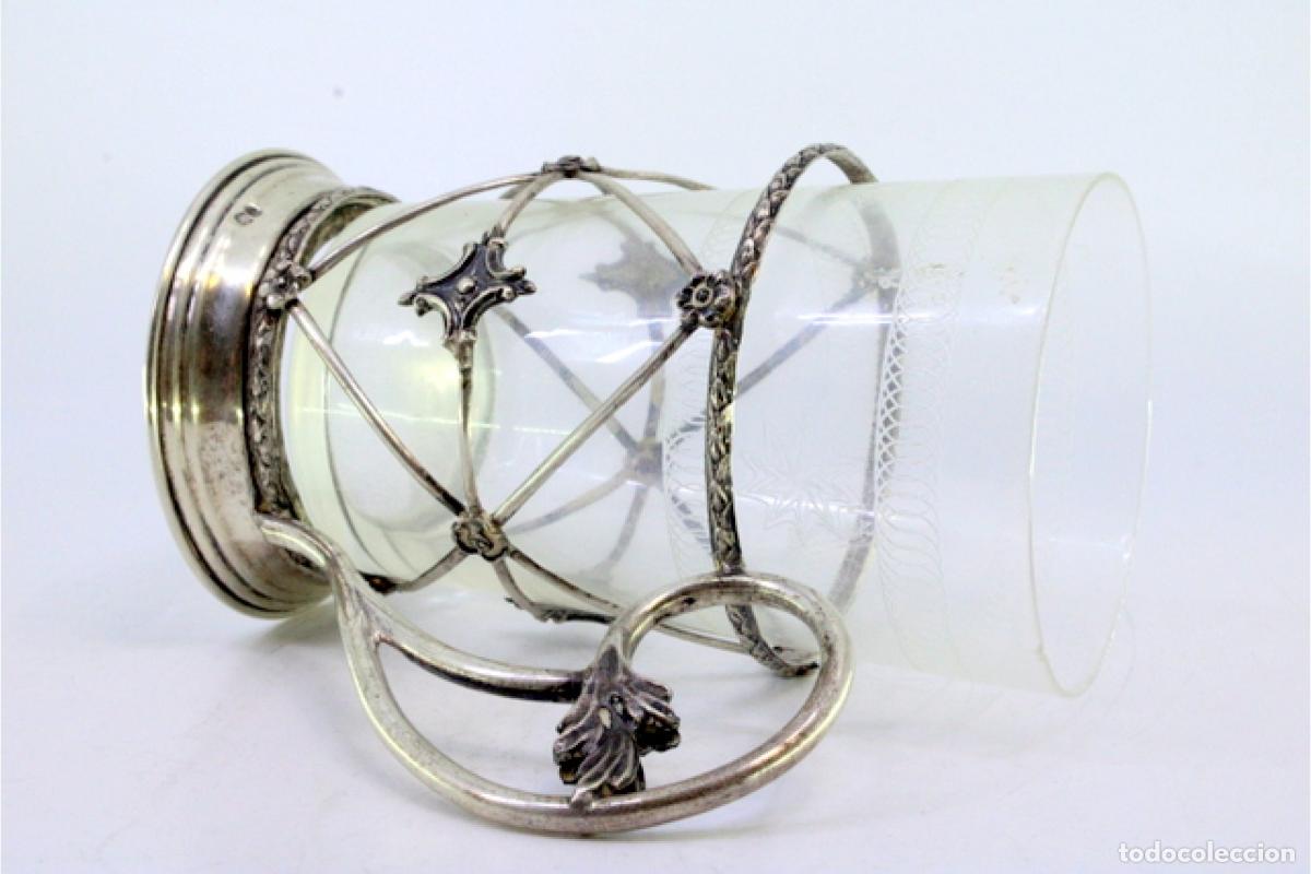 Antig&uuml;edades: Posavasos plateado - Foto 3