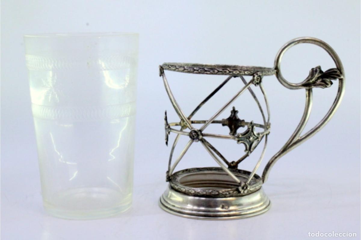 Antig&uuml;edades: Posavasos plateado - Foto 7