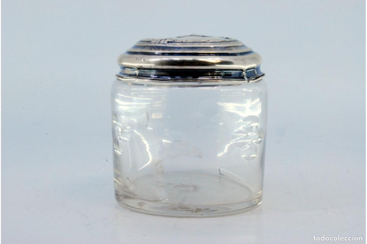 Antig&uuml;edades: plato de dulces de plata - Foto 2