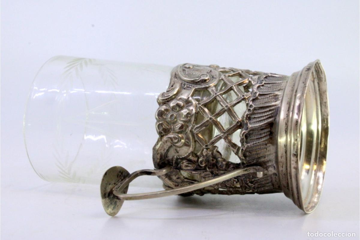 Antig&uuml;edades: Posavasos plateado - Foto 4