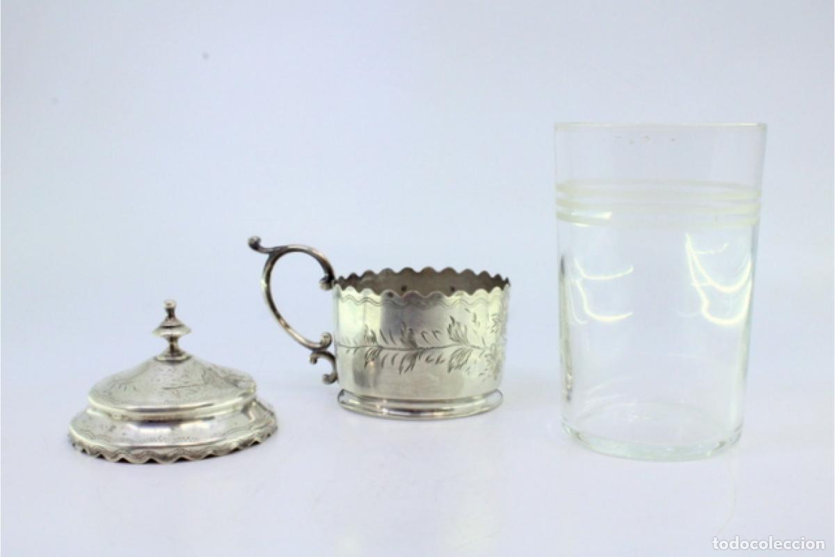 Antig&uuml;edades: Posavasos plateado - Foto 5