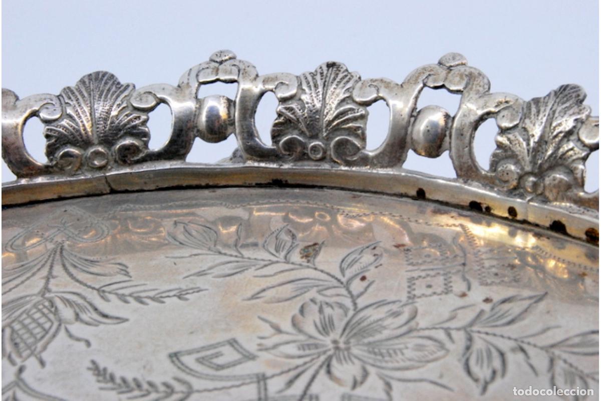 Antig&uuml;edades: Bandeja de plata - Foto 4