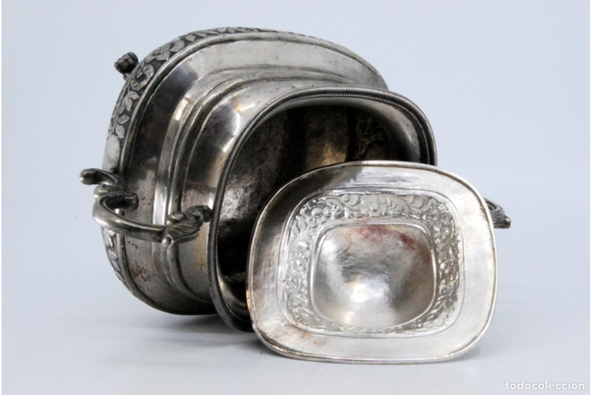 Antig&uuml;edades: Azucarero de plata - Foto 9