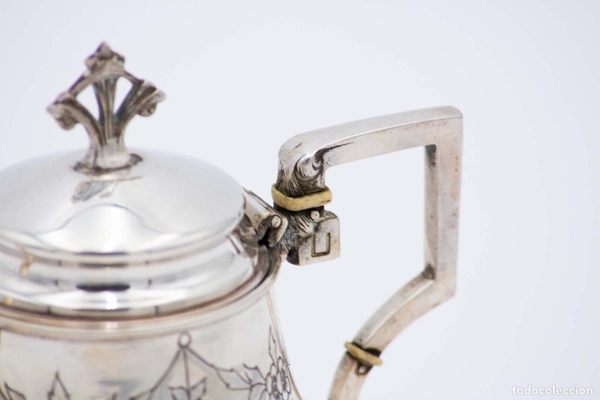 Antig&uuml;edades: Tetera de plata - Foto 2