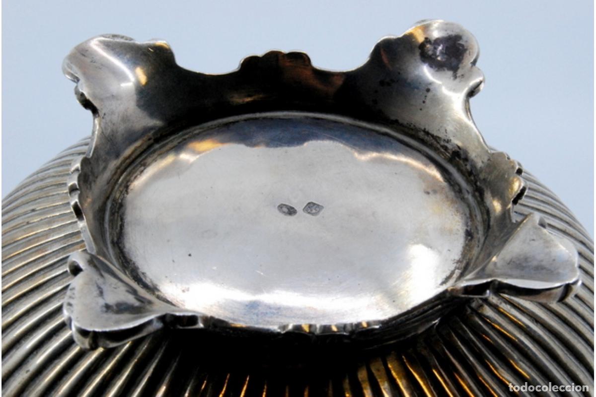 Antig&uuml;edades: Azucarero de plata - Foto 3