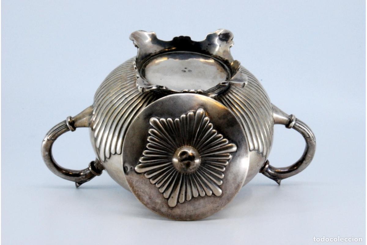 Antig&uuml;edades: Azucarero de plata - Foto 5