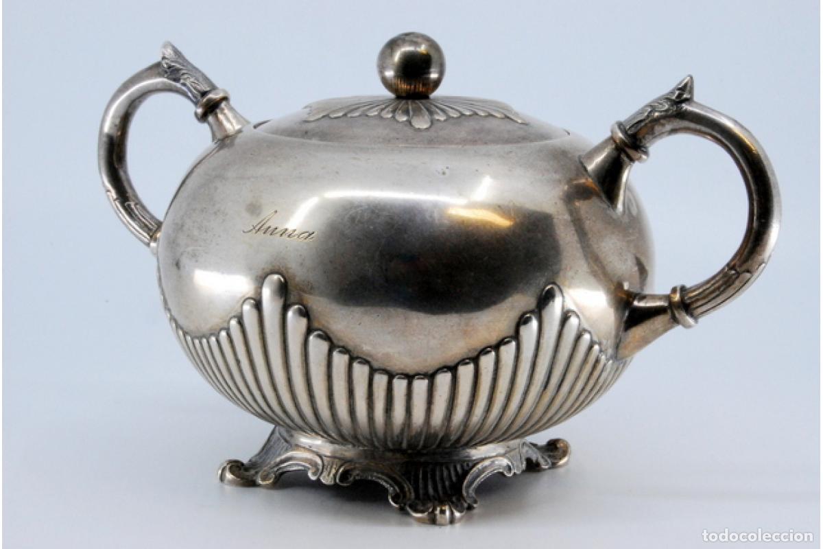 Antig&uuml;edades: Azucarero de plata - Foto 10
