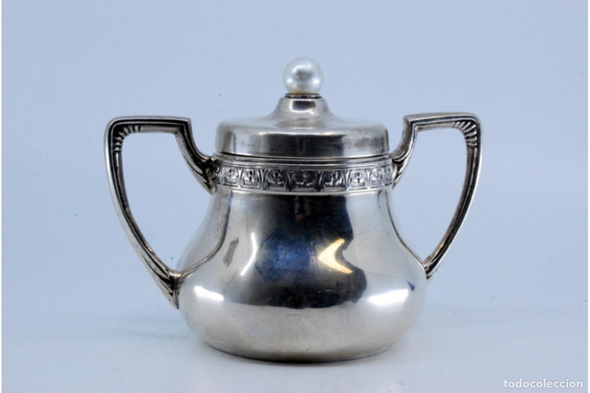 Antig&uuml;edades: Azucarero de plata - Foto 2
