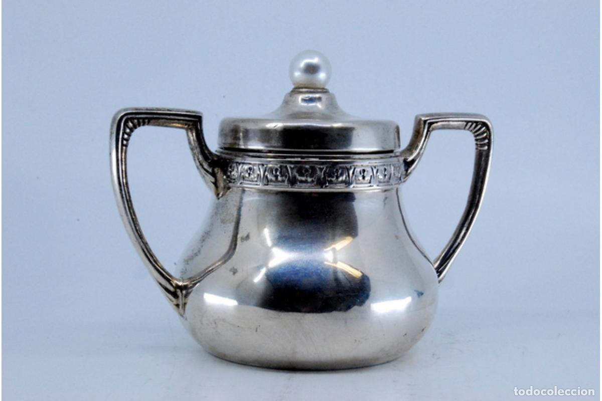 Antig&uuml;edades: Azucarero de plata - Foto 3