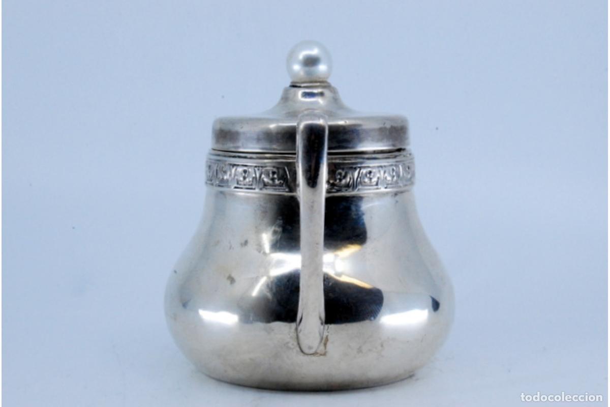 Antig&uuml;edades: Azucarero de plata - Foto 4
