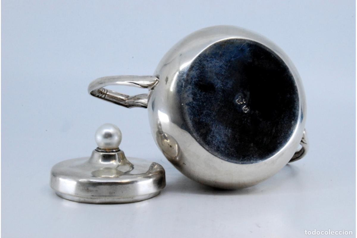 Antig&uuml;edades: Azucarero de plata - Foto 7