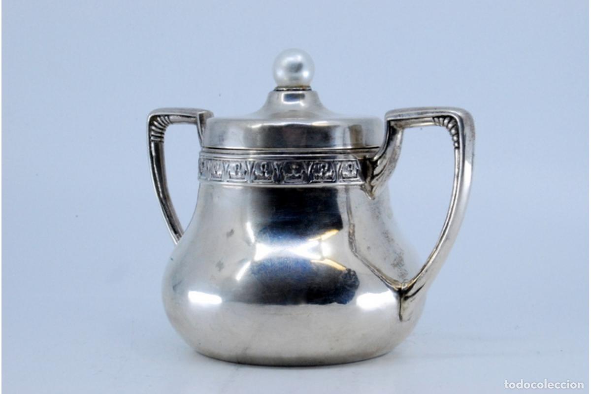 Antig&uuml;edades: Azucarero de plata - Foto 8