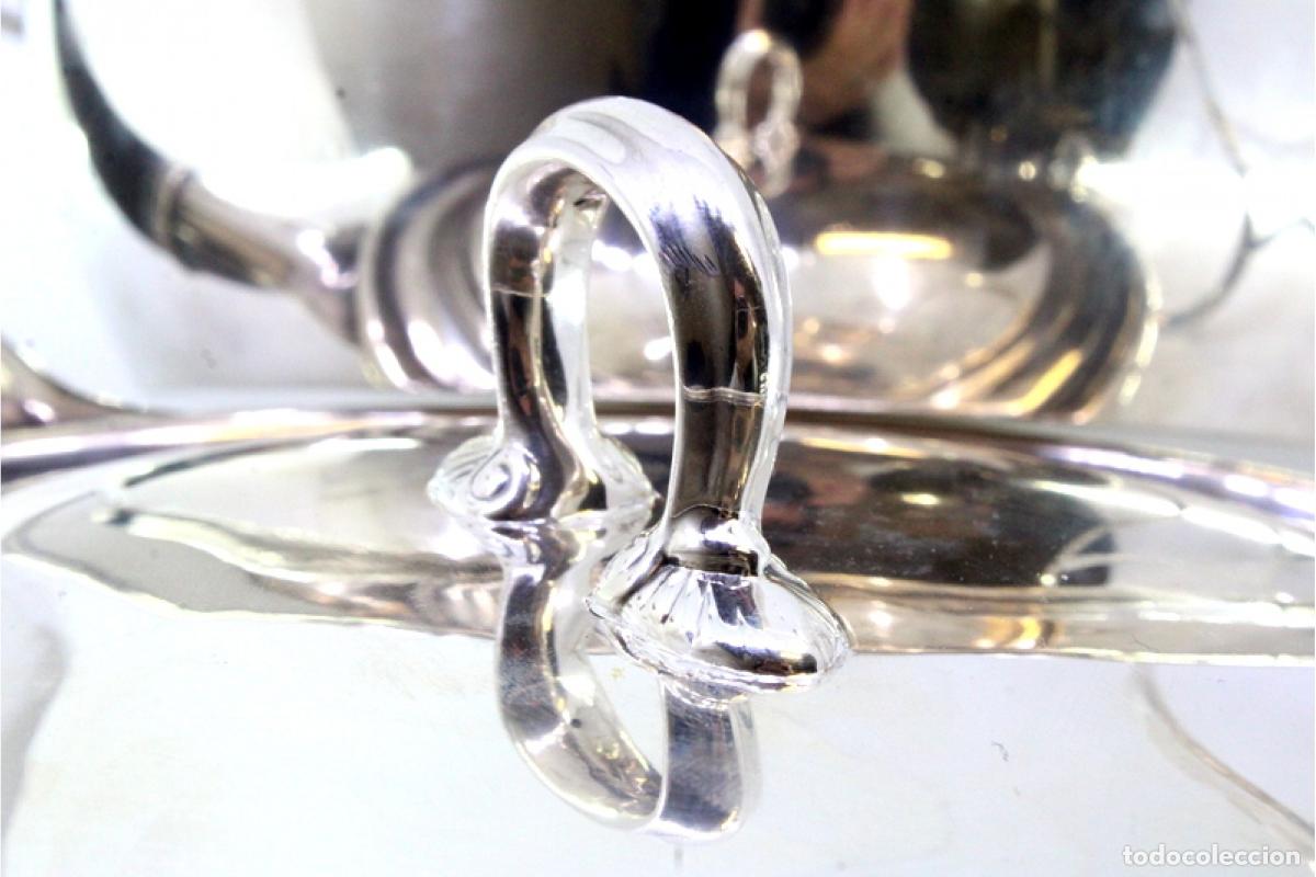 Antig&uuml;edades: cazuela de plata - Foto 2