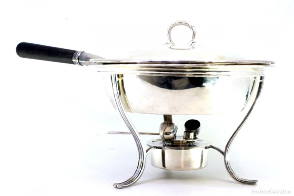 Antig&uuml;edades: cazuela de plata - Foto 4