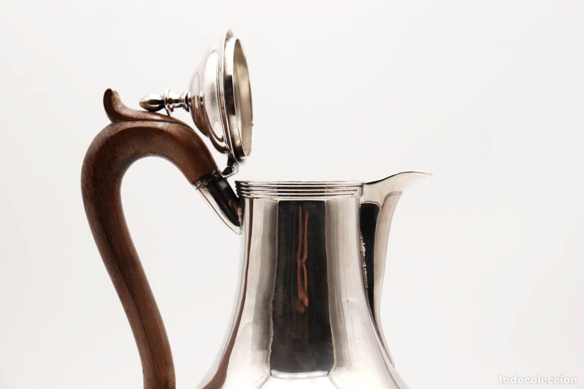 Antig&uuml;edades: Cafetera de plata - Foto 3