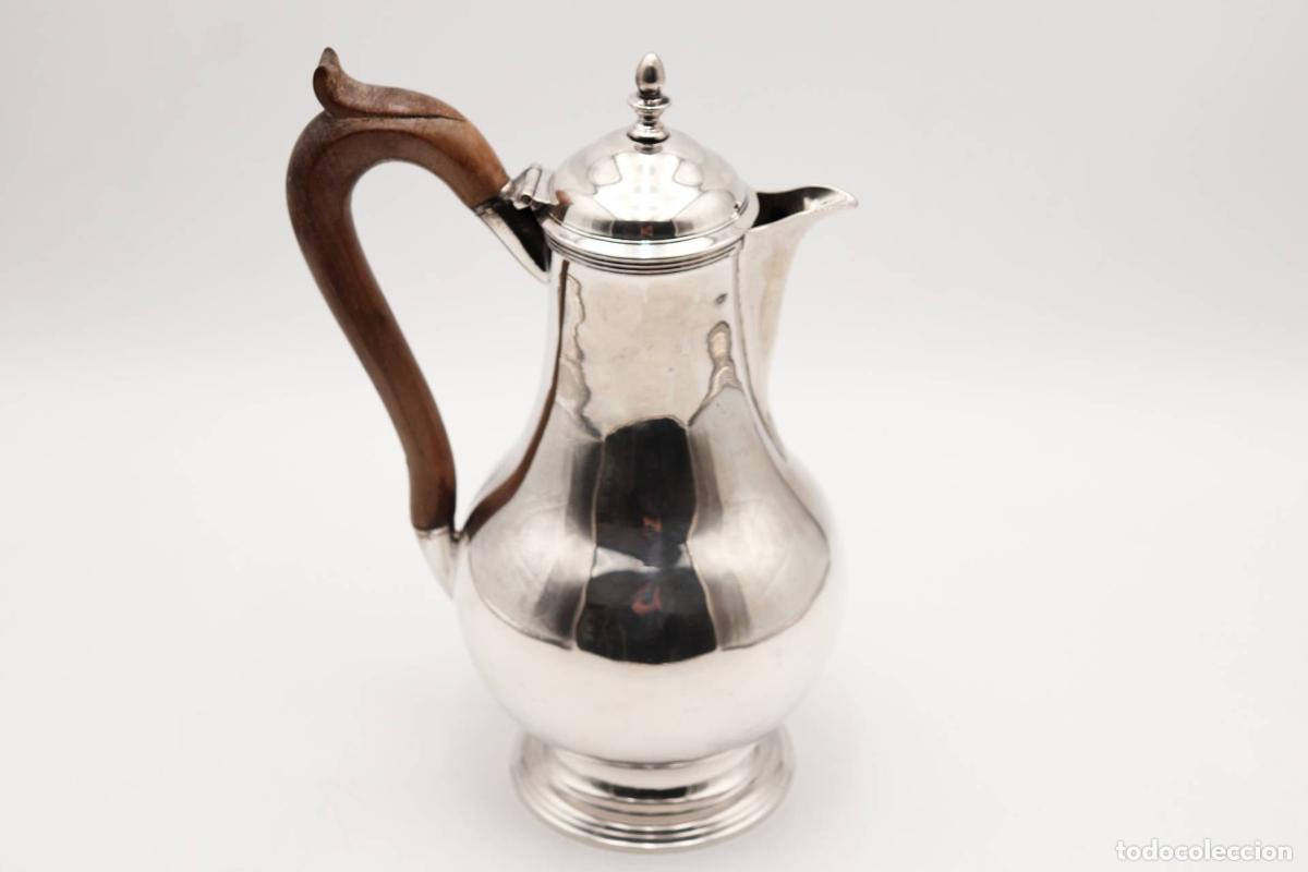 Antig&uuml;edades: Cafetera de plata - Foto 4