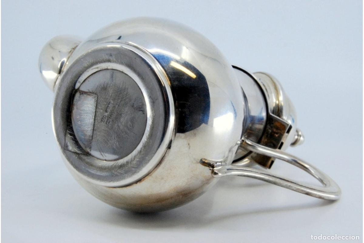 Antig&uuml;edades: Cafetera de plata - Foto 3