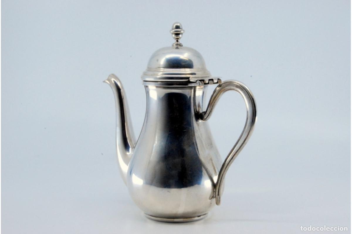 Antig&uuml;edades: Cafetera de plata - Foto 6