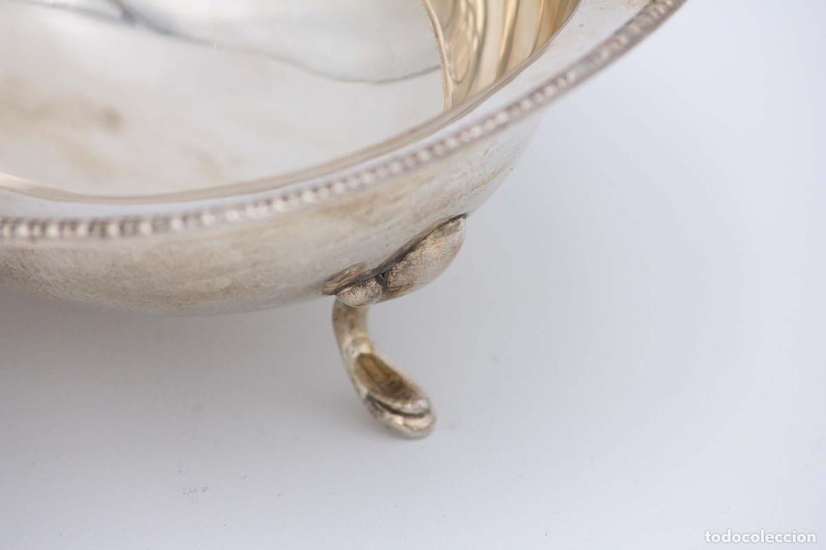Antig&uuml;edades: plato de dulces de plata - Foto 2