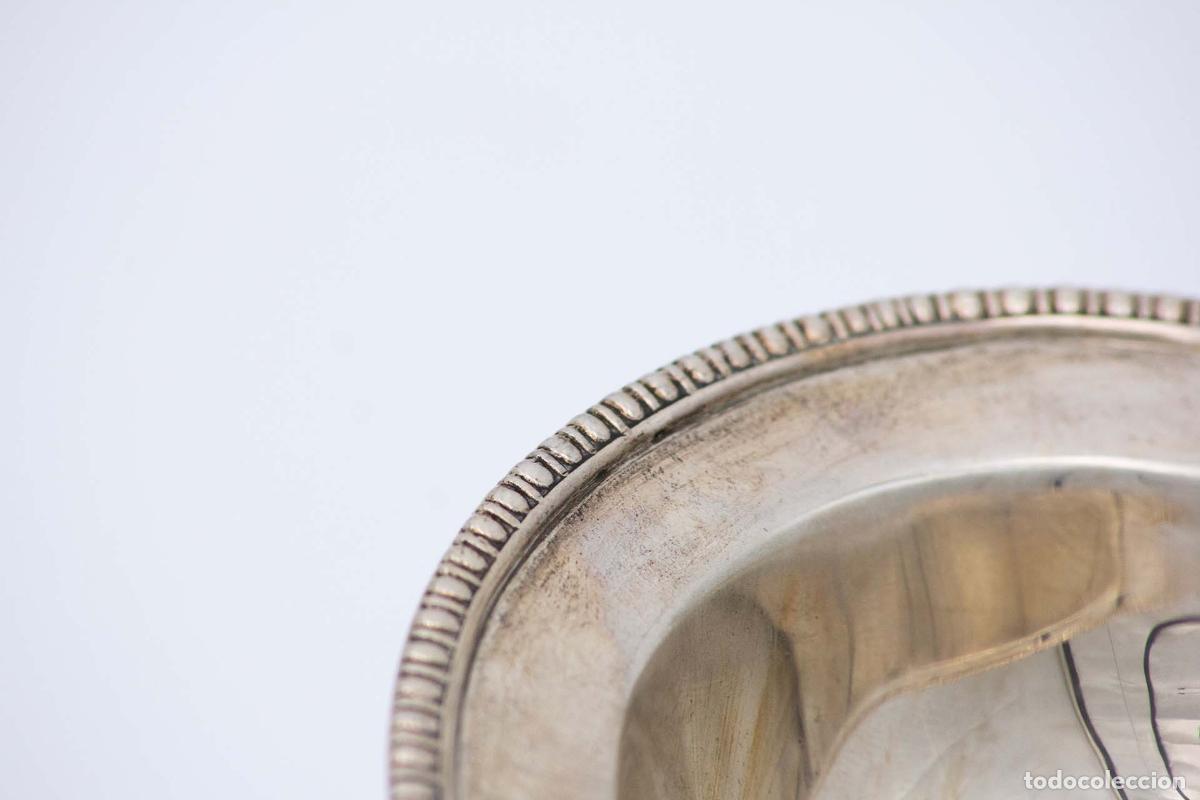 Antig&uuml;edades: plato de dulces de plata - Foto 4