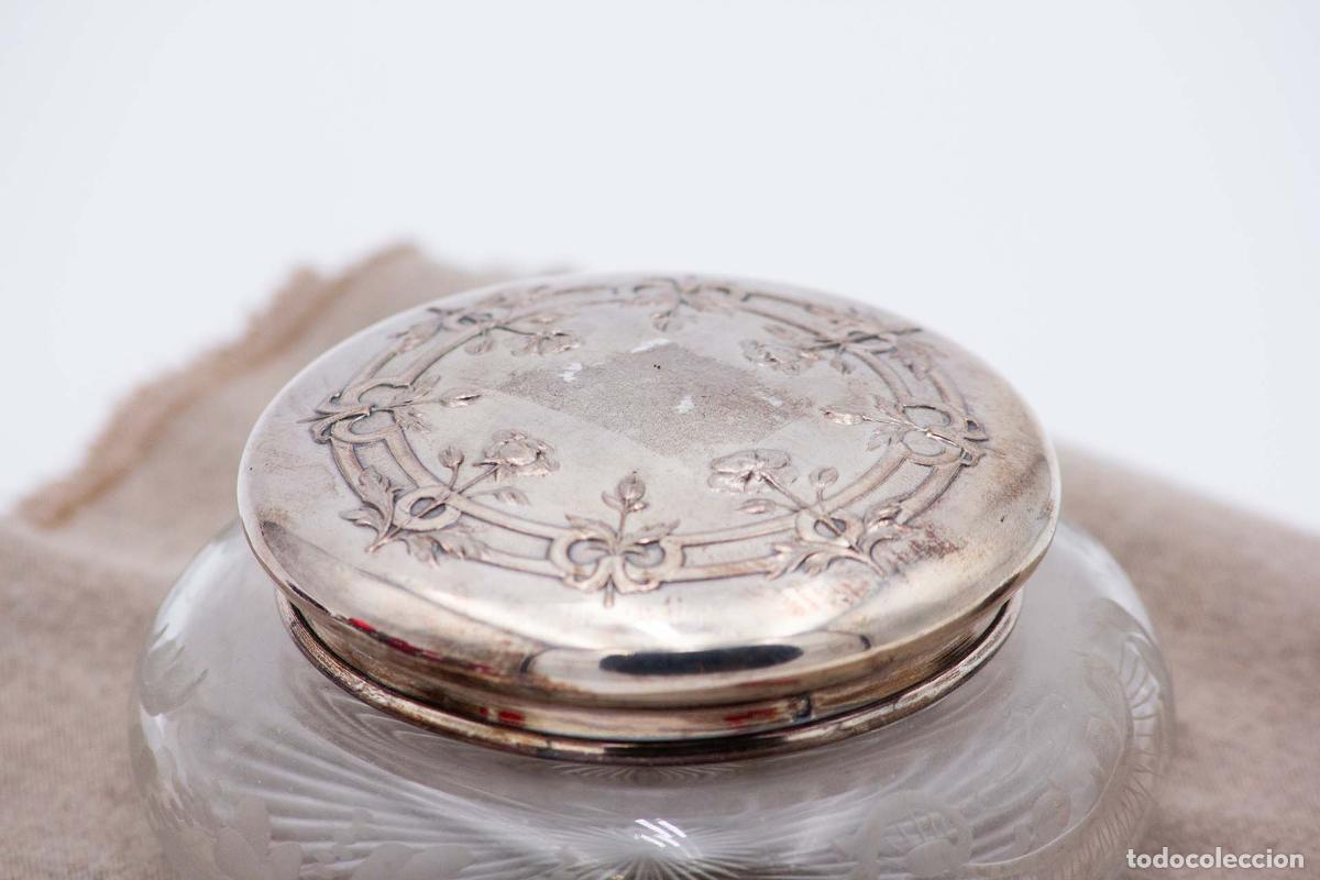 Antig&uuml;edades: plato de dulces de plata - Foto 2