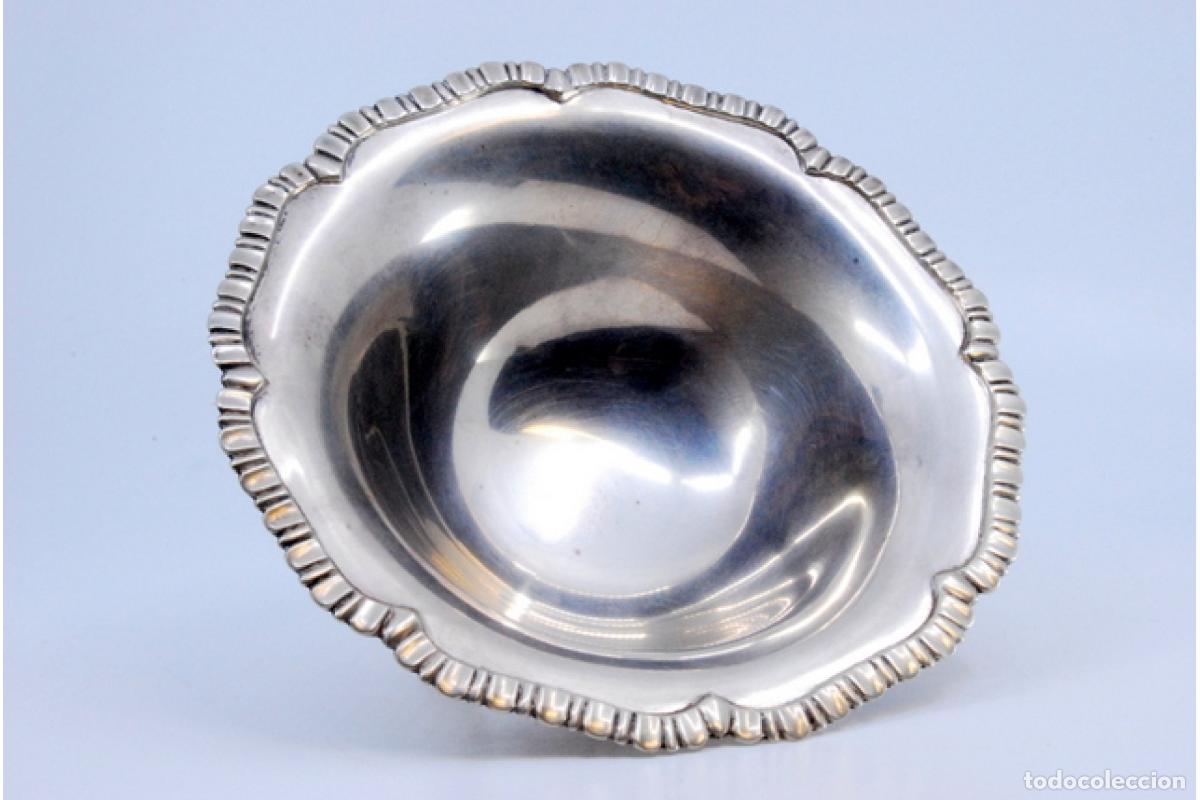Antig&uuml;edades: plato de dulces de plata - Foto 7