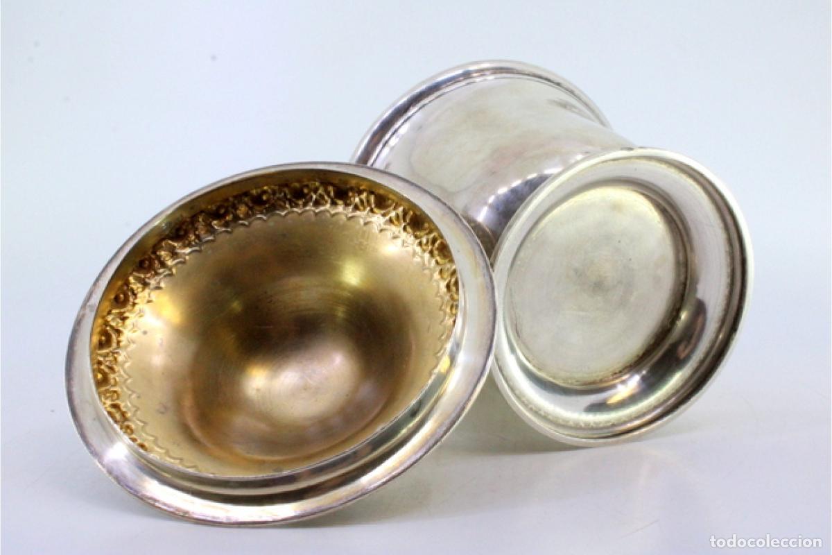 Antig&uuml;edades: plato de dulces de plata - Foto 7
