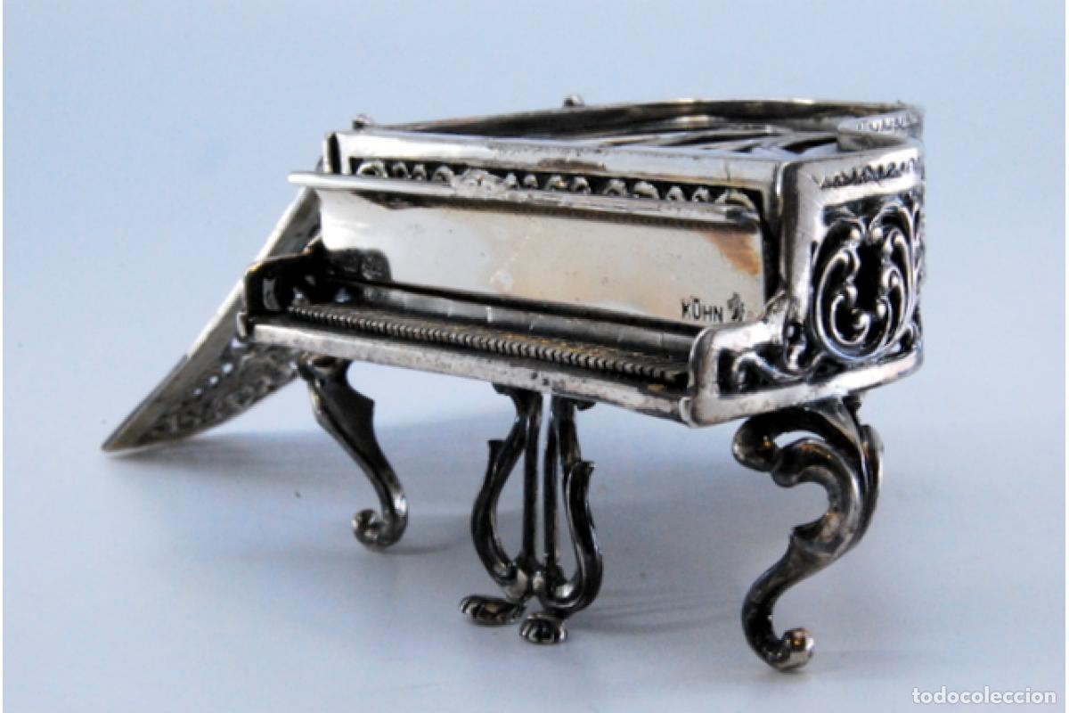 Antig&uuml;edades: Estuche de belleza plateado - Foto 8