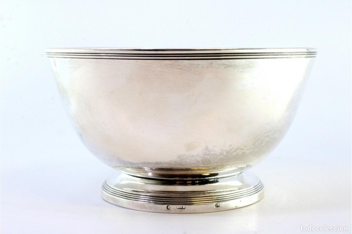 Antig&uuml;edades: plato de dulces de plata - Foto 6