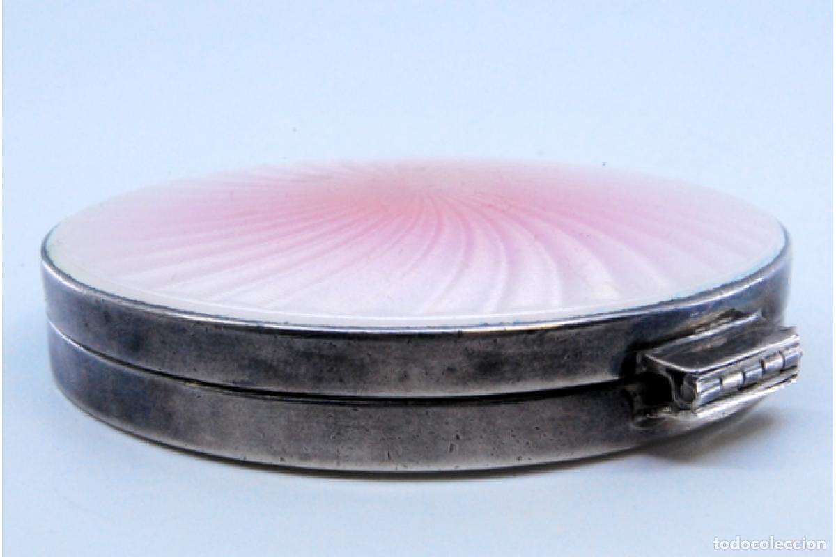 Antig&uuml;edades: Estuche de belleza plateado - Foto 2